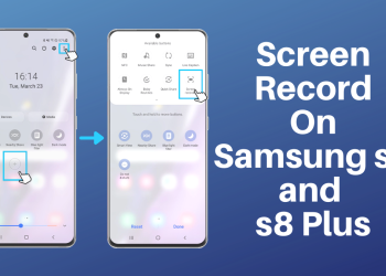 How To Screen Record On Samsung s8 and s8 Plus