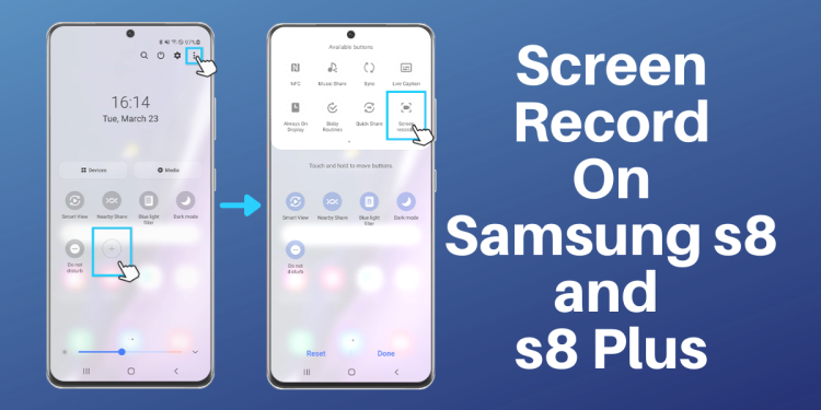 How To Screen Record On Samsung s8 and s8 Plus